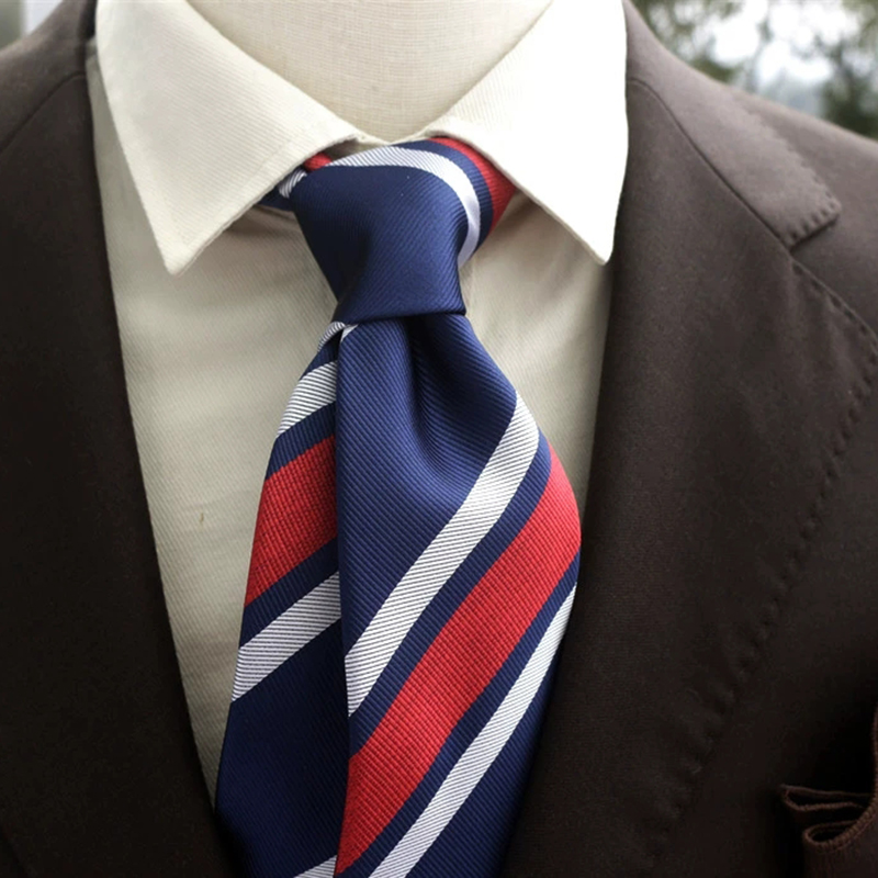 New Trendy Navy Brown Neckties - Men Formal Wear Shirts recensione e prezzo