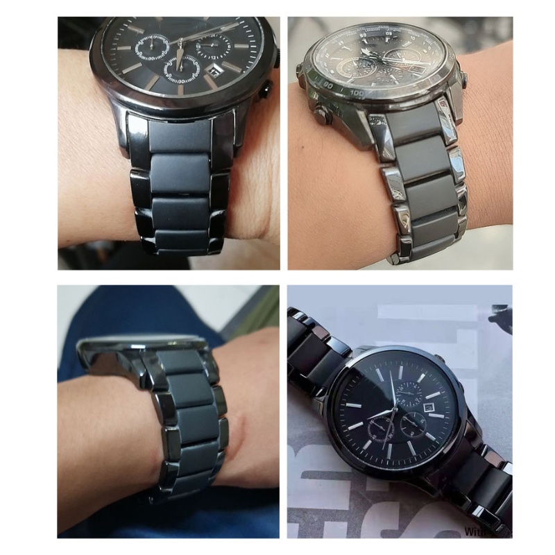 Ceramic watch strap For Armani - Men'S Accessories Armani 리뷰 및 가격