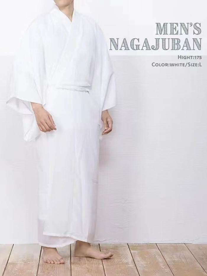 Men's Japanese Kimono Undergar - Traditional Japanese Men'S Formal Wear recensione e prezzo