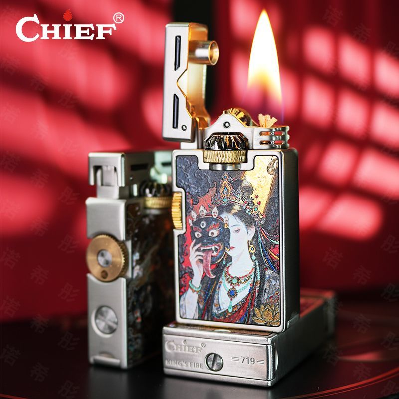 CHIEF Retro Oil Lighter Windpr - Lighter Windproof 리뷰 및 가격