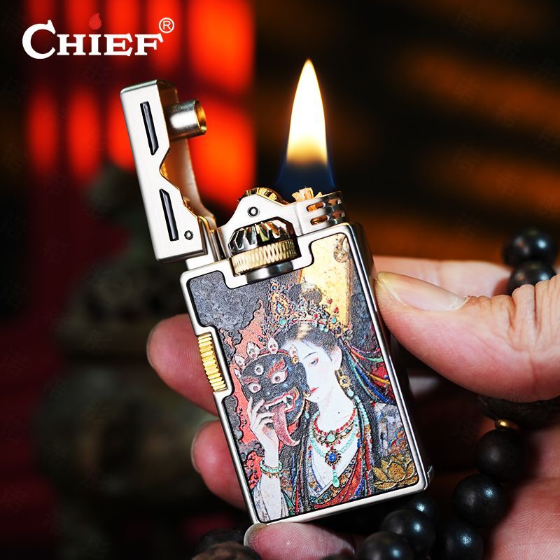 CHIEF Retro Oil Lighter Windpr - Lighter Windproof 리뷰 및 가격
