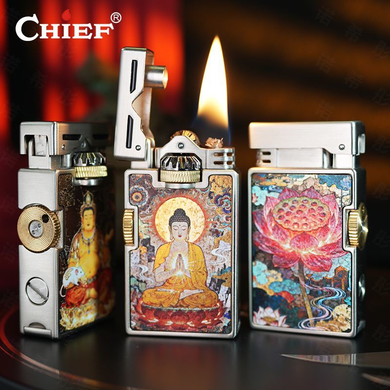 CHIEF Retro Oil Lighter Windpr - Lighter Windproof 리뷰 및 가격