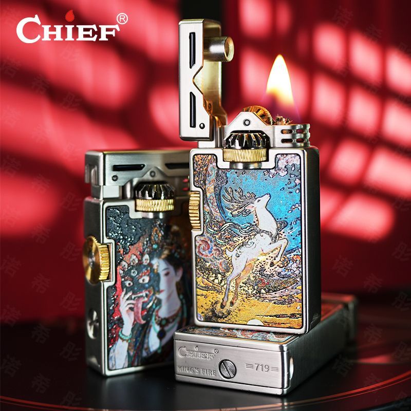 CHIEF Retro Oil Lighter Windpr - Lighter Windproof 리뷰 및 가격