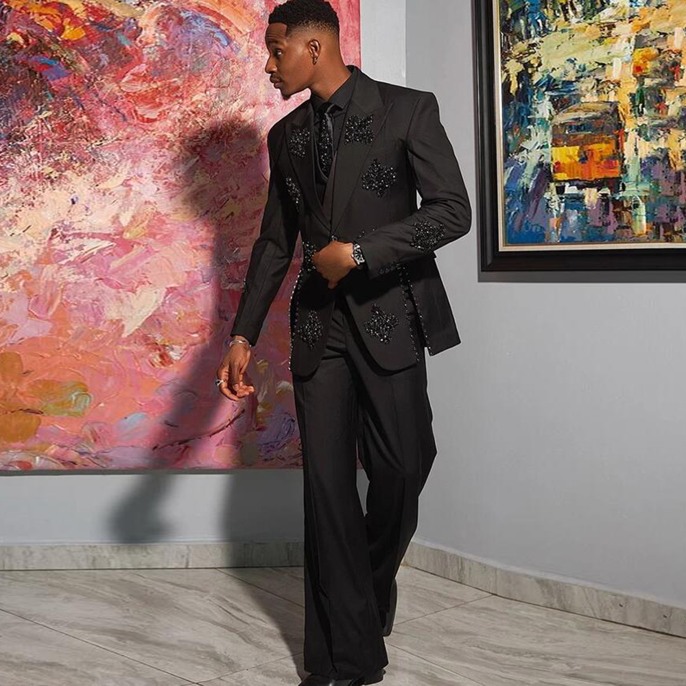 Luxury Suit Men 2 Piece Sets C - Men'S Formal Wear Attire recensione e prezzo