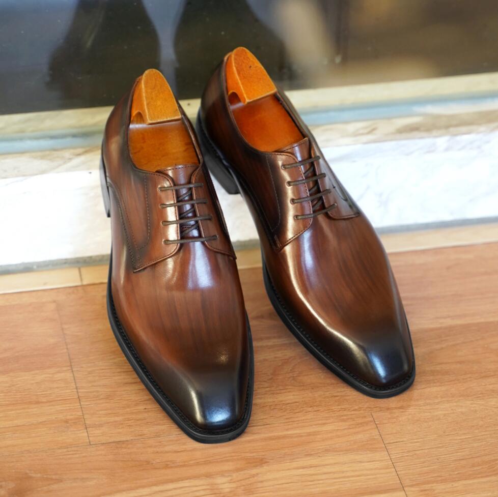 2026 Designer Leather Mens Who - Men'S Formal Office Wear Shoes recensione e prezzo