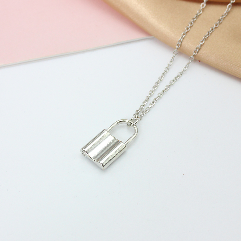 Padlock Pendants Chain Chokers - Men Accessories Aesthetic 리뷰 및 가격