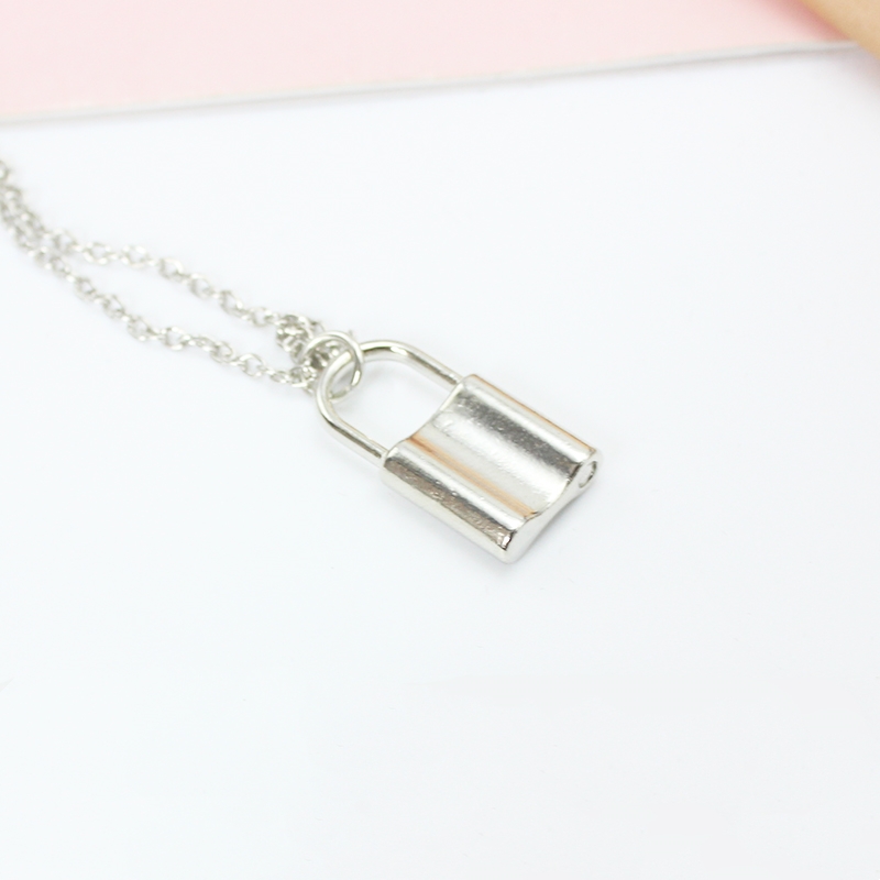 Padlock Pendants Chain Chokers - Men Accessories Aesthetic 리뷰 및 가격