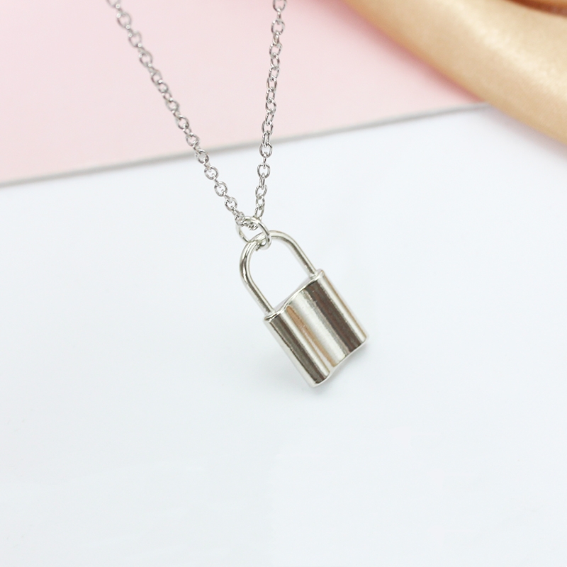 Padlock Pendants Chain Chokers - Men Accessories Aesthetic 리뷰 및 가격