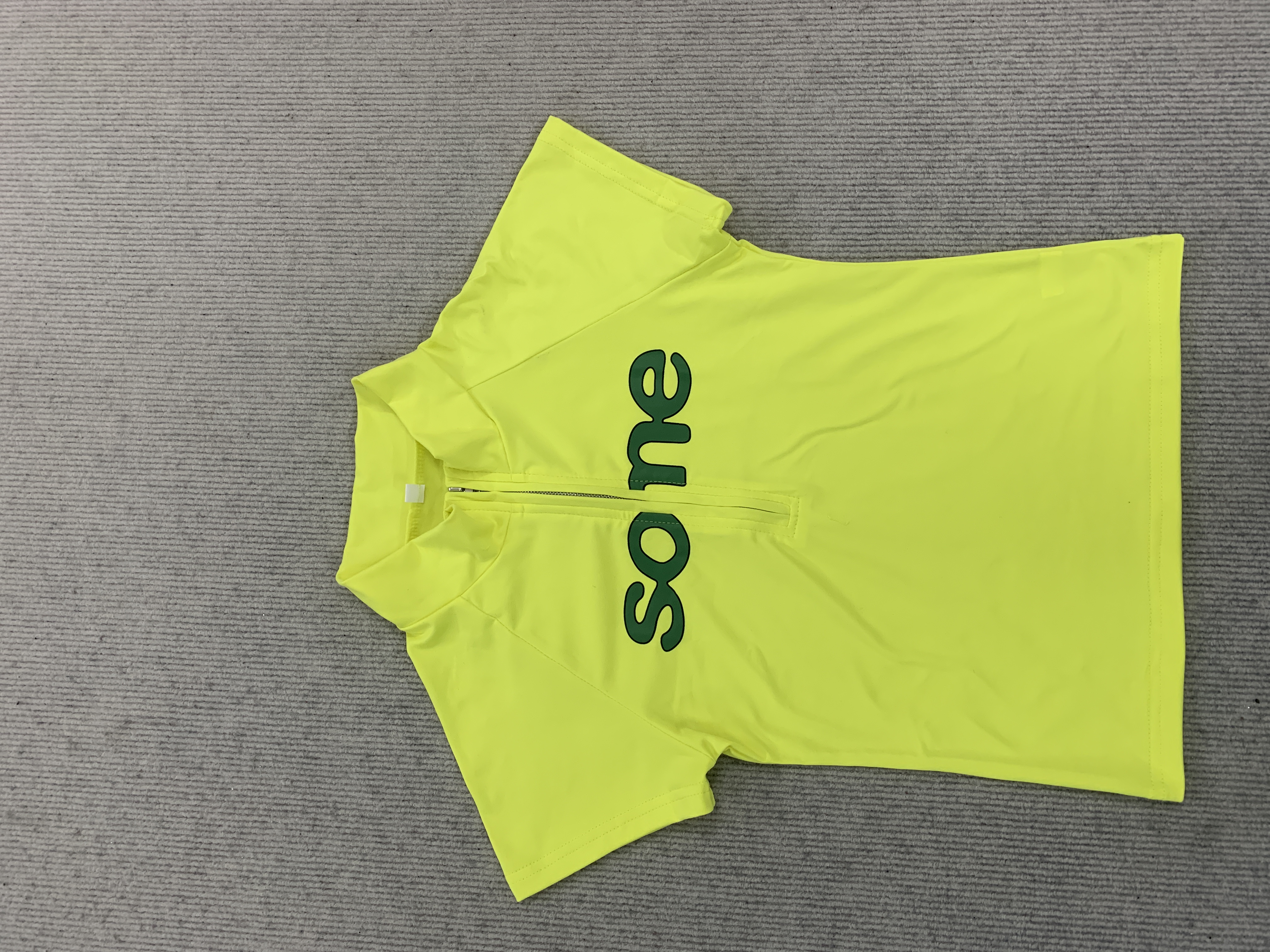 Coquette Neon Green Half Zip S - Men Accessories To Wear 리뷰 및 가격