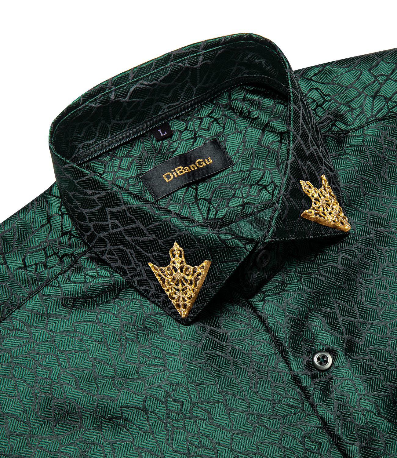 Fashion Green Shirts For Men C - Men Formal Wear Shirts recensione e prezzo