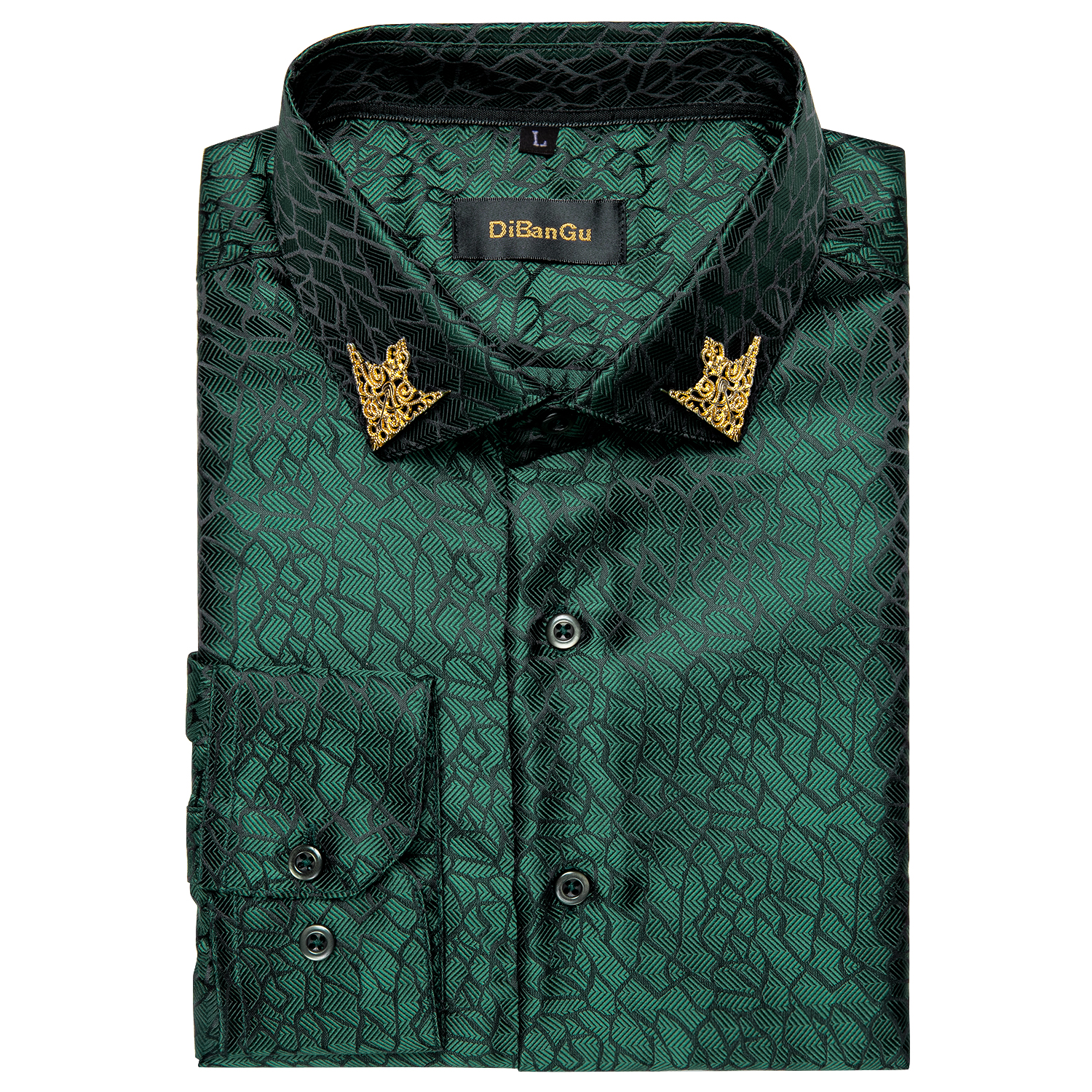 Fashion Green Shirts For Men C - Men Formal Wear Shirts recensione e prezzo