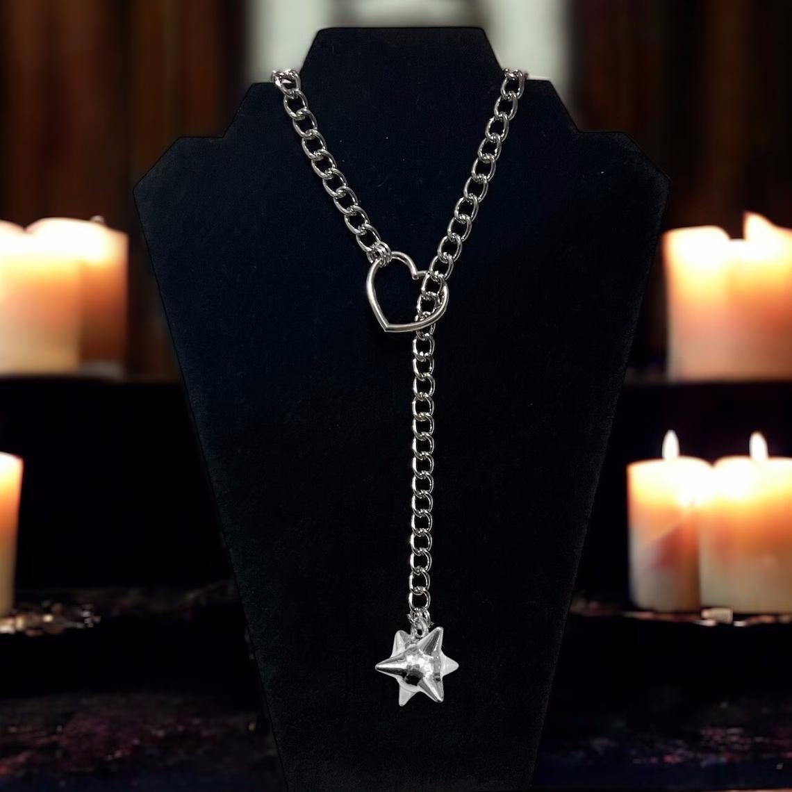 Gothic Crow Skull Necklace For - Men'S Vampire Accessories 리뷰 및 가격