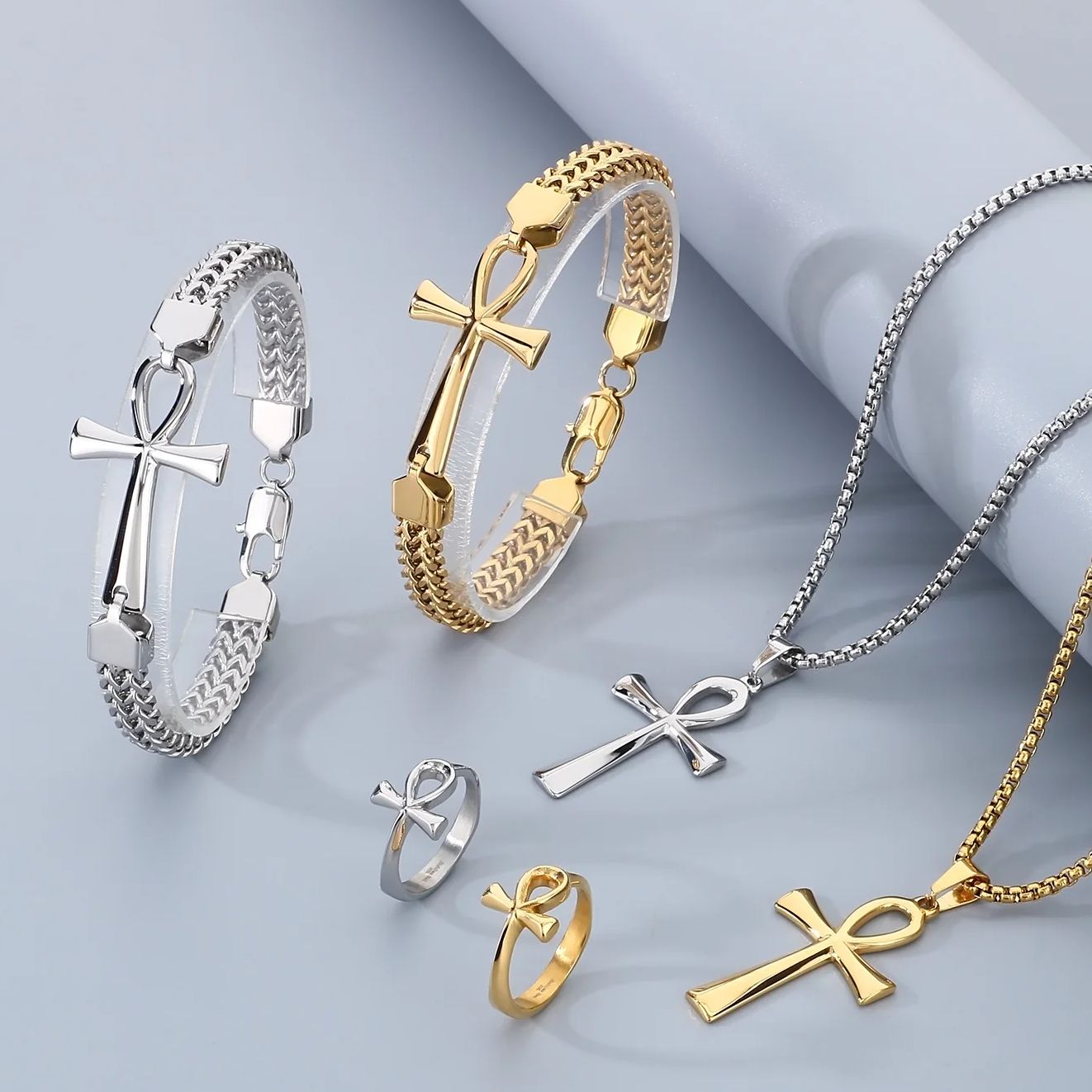 HaoYi Stainless Steel Egypt Cr - Men'S Accessories Jewelry Egypt 리뷰 및 가격