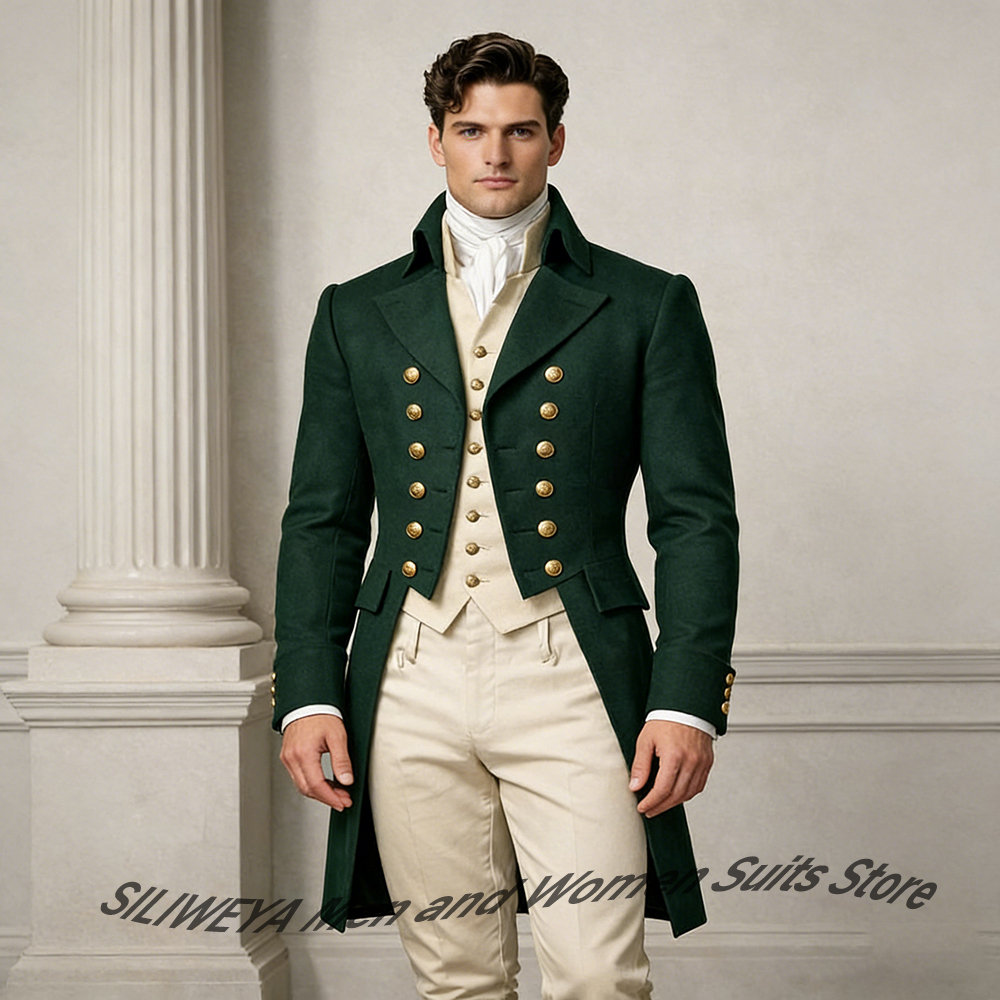 Classic Green Men's Suits Set  - Men Formal Wear Wedding recensione e prezzo