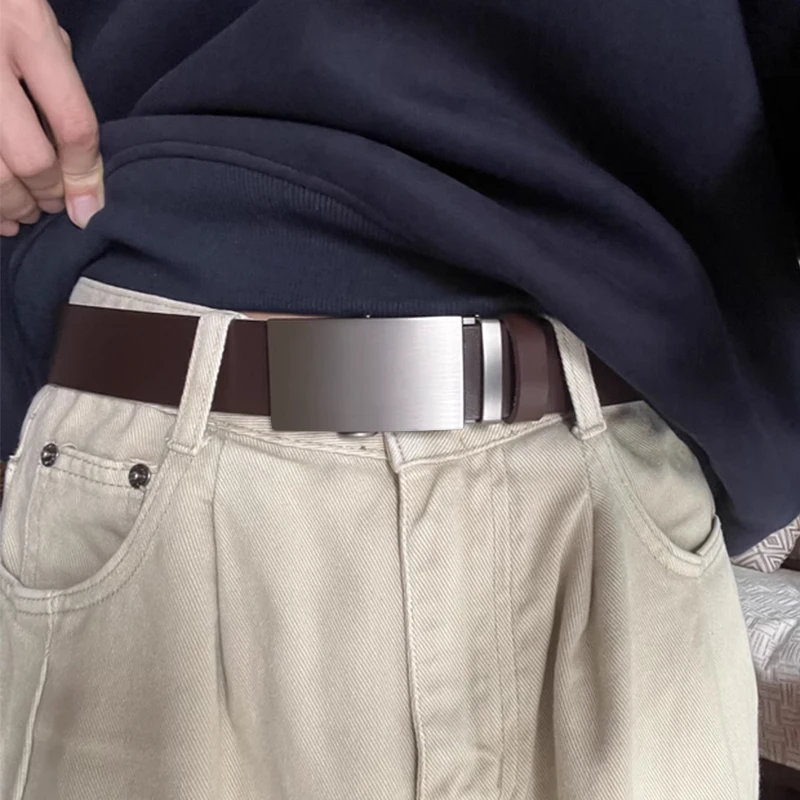 Genuine Leather Belt for Men,  - Men Formal Wear With Jeans recensione e prezzo