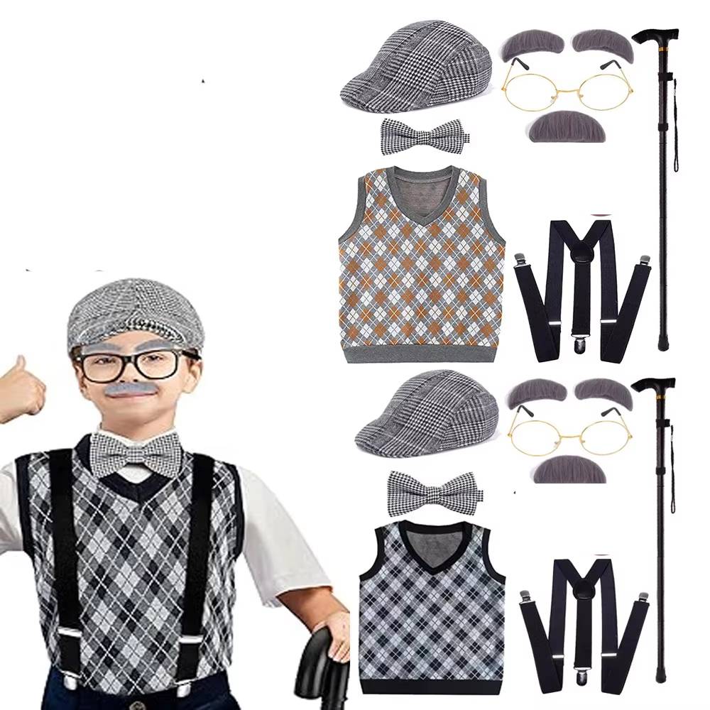 Boys 100 Days of School Grandp - Men Accessories For Neck 리뷰 및 가격