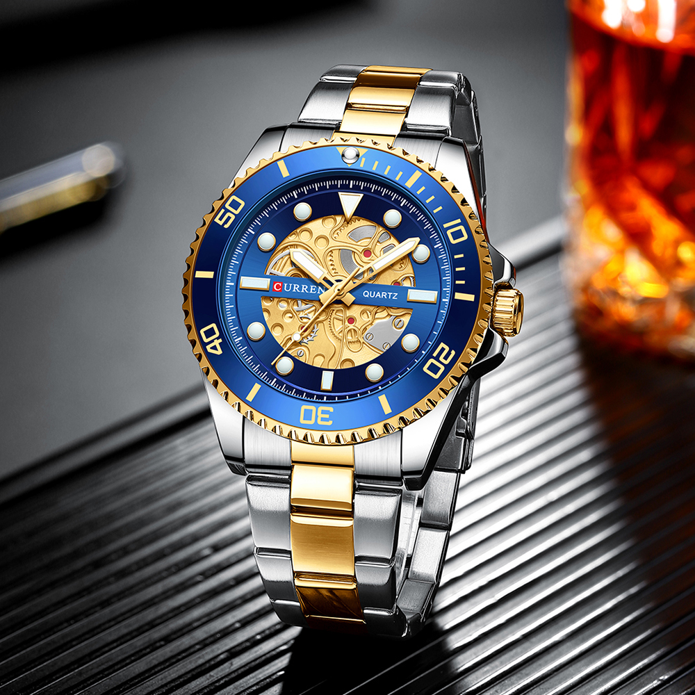 CURREN Fashion Mens Stainless  - Men Accessories For Wrist 리뷰 및 가격