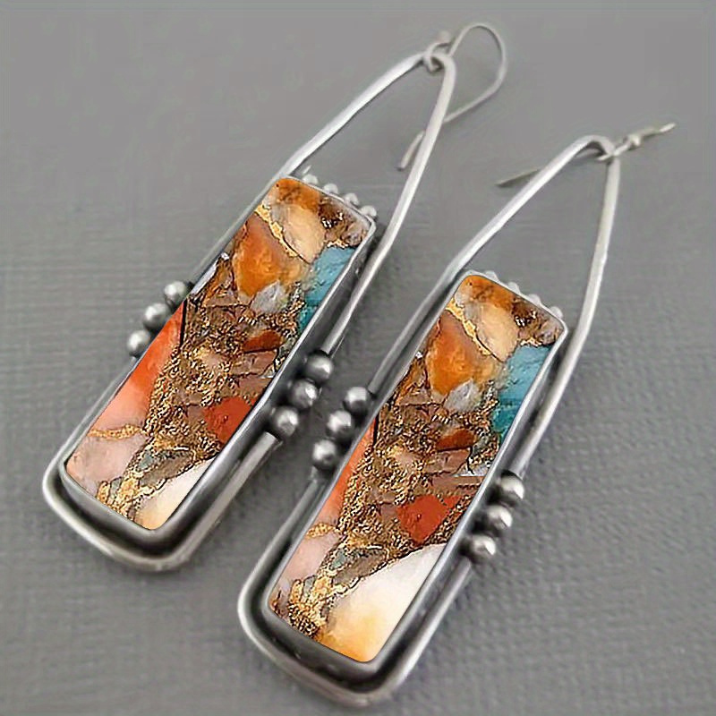 2PCS Retro Bohemian Earrings I - Men Accessories Aesthetic 리뷰 및 가격