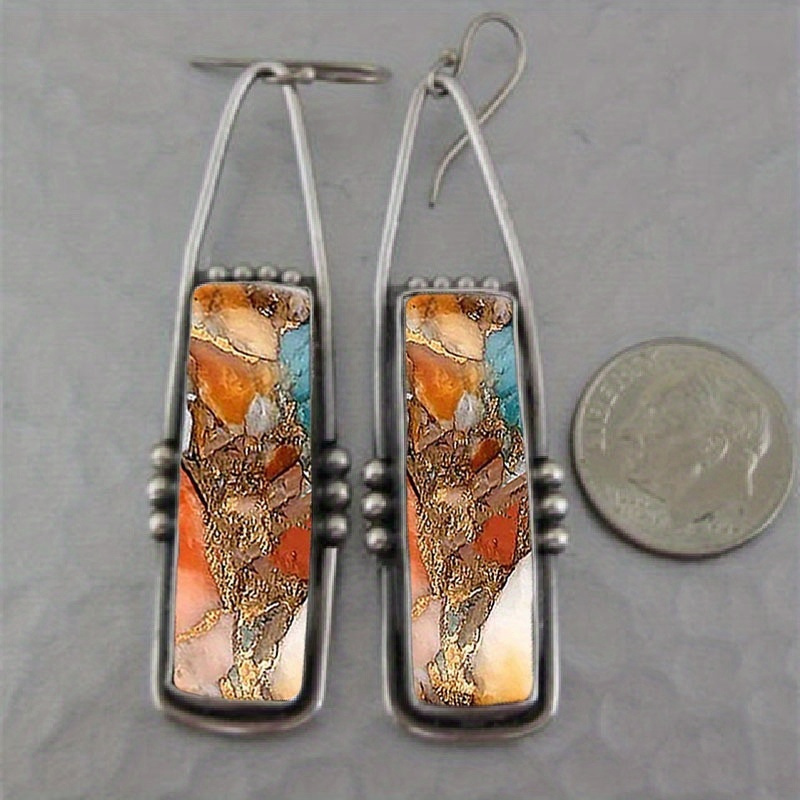 2PCS Retro Bohemian Earrings I - Men Accessories Aesthetic 리뷰 및 가격