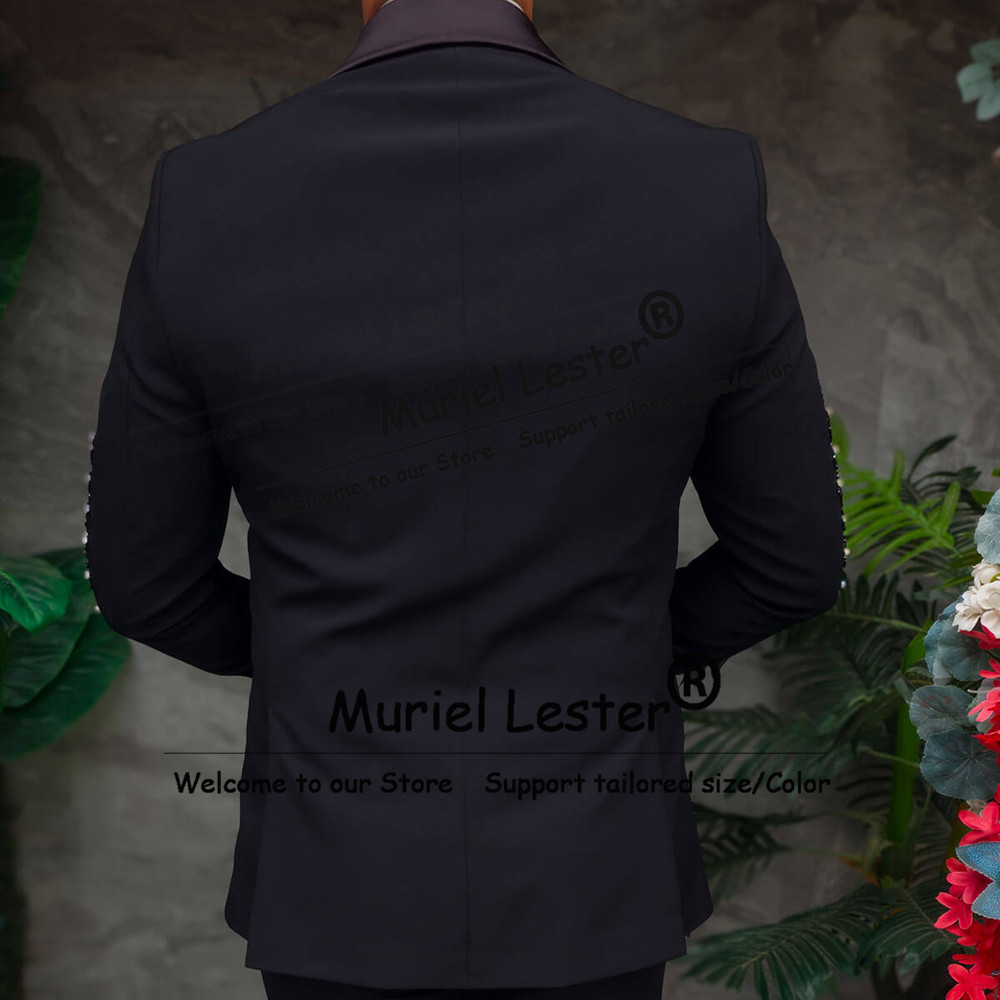 Sparkly Crystals Beaded Suits  - Men'S Formal Wear Attire recensione e prezzo