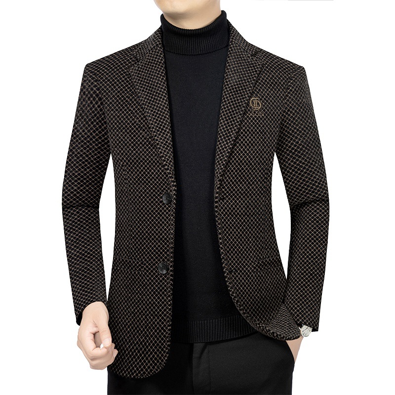 New Winter Men Plaid Business  - Men'S Formal Wear In Winter recensione e prezzo