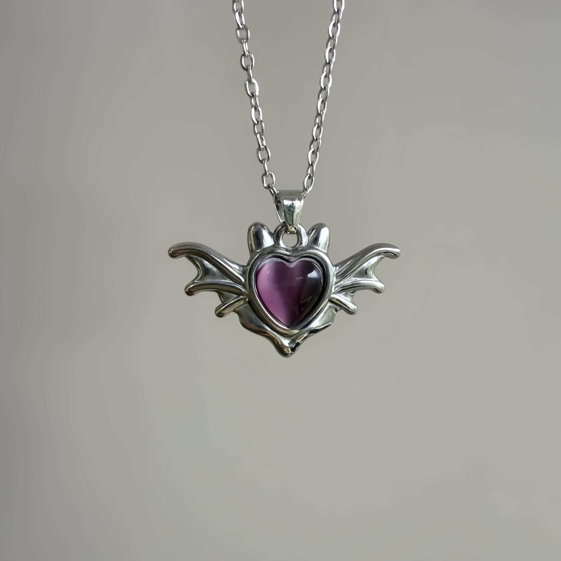 Gothic Vampire Bat Charm Neckl - Men'S Vampire Accessories 리뷰 및 가격