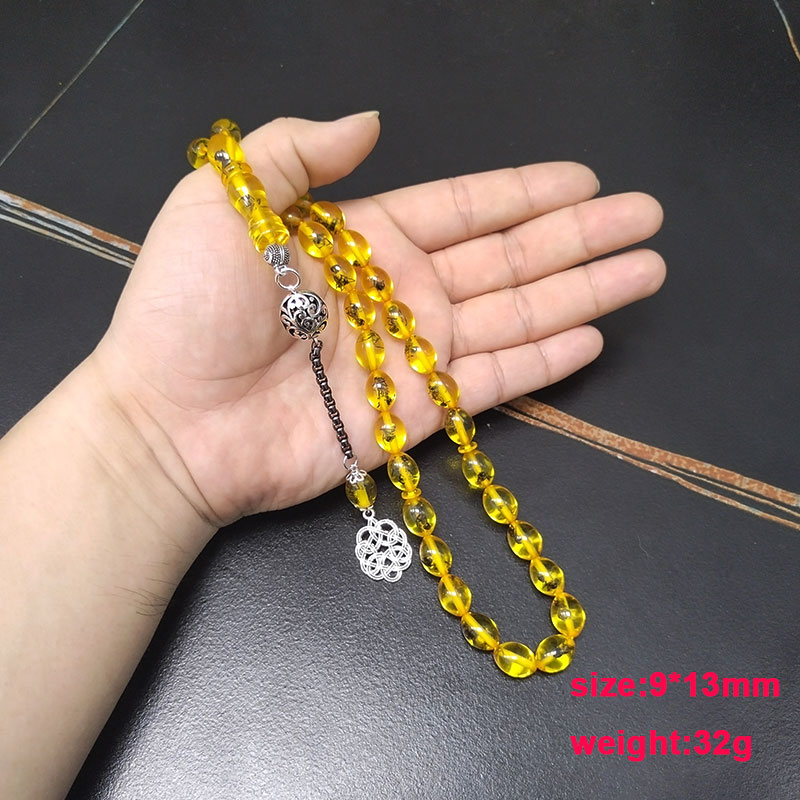 Tasbih men Yellow resin Real i - Men Accessories Hk 리뷰 및 가격