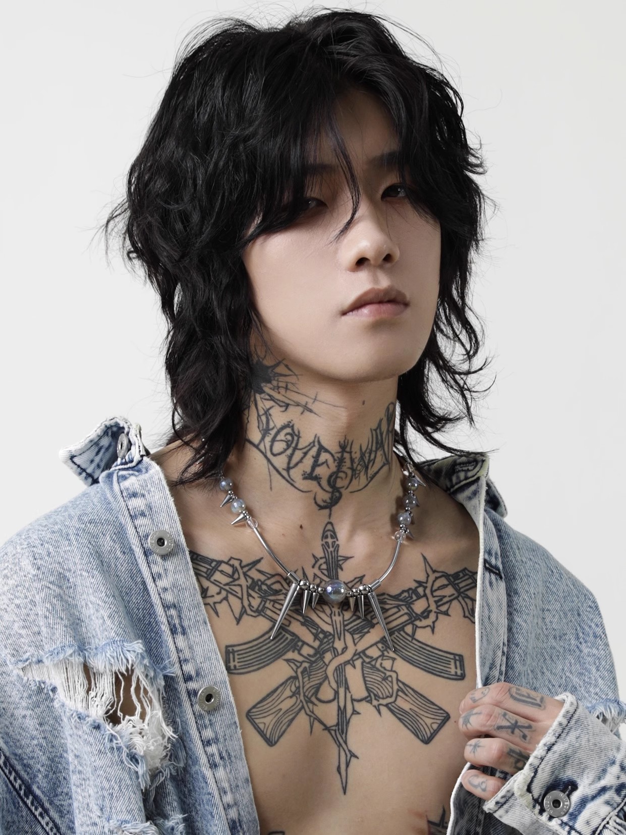 Titanium Steel Rivet Choker Fo - Men Accessories Aesthetic 리뷰 및 가격