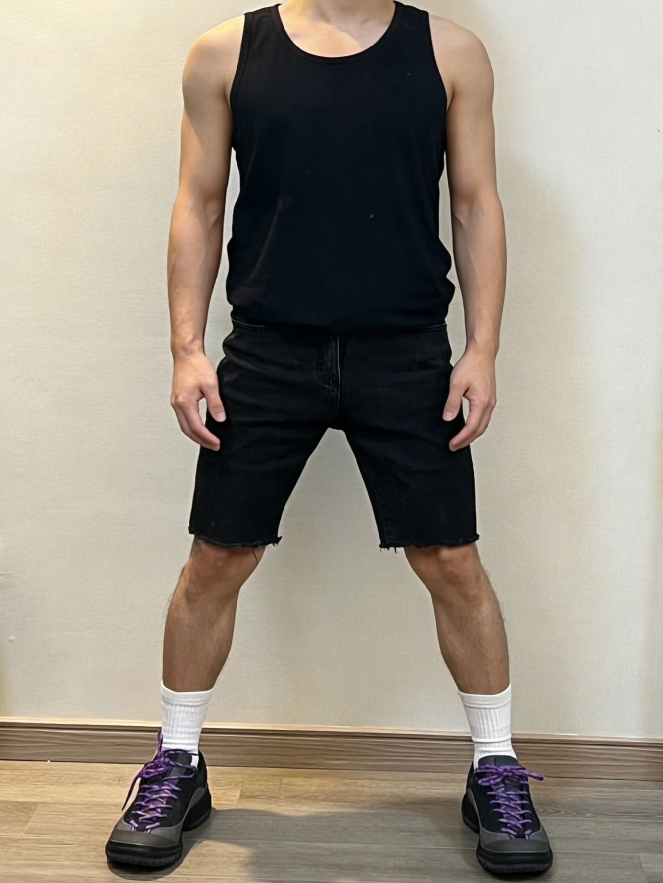 Men's Skinny Fit Black Denim S - Men Accessories To Wear 리뷰 및 가격