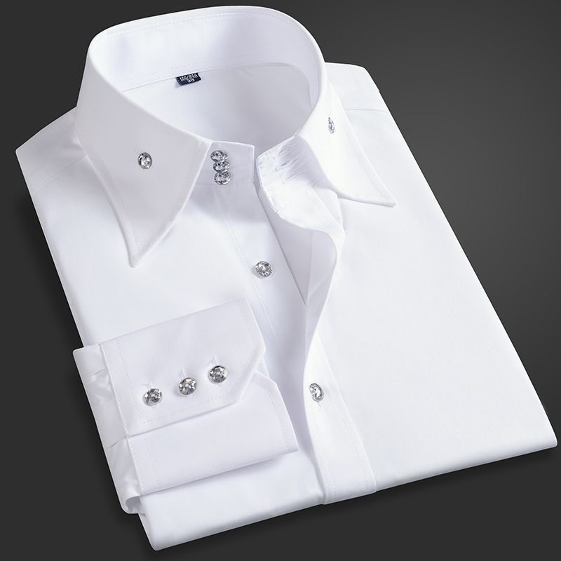 Spring Autumn Men's Executive  - Men Formal Wear Shirts recensione e prezzo