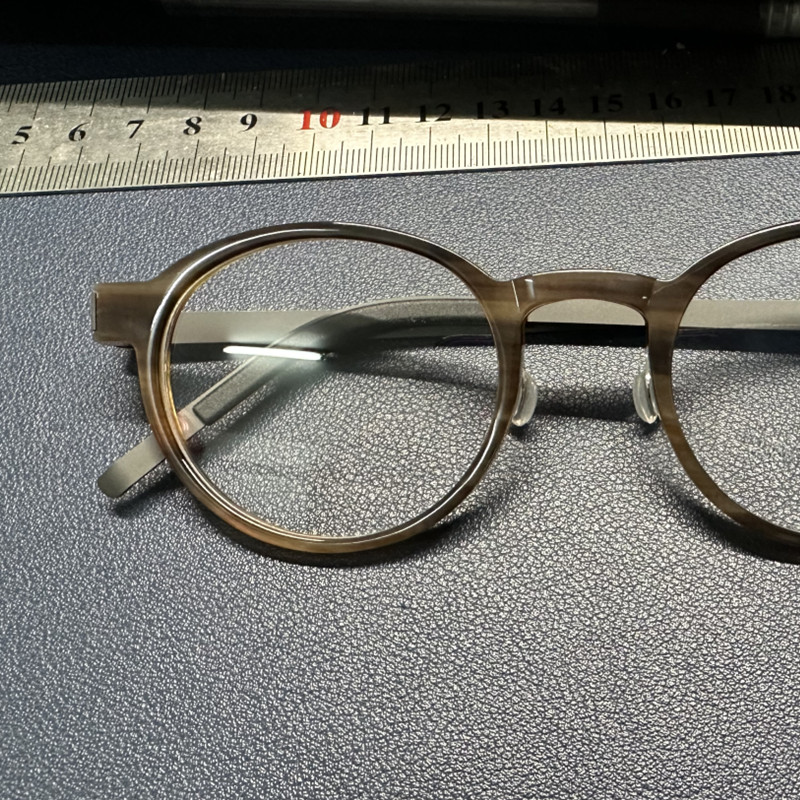 Buffalo Horn Titanium Glasses  - Men Accessories Hk 리뷰 및 가격