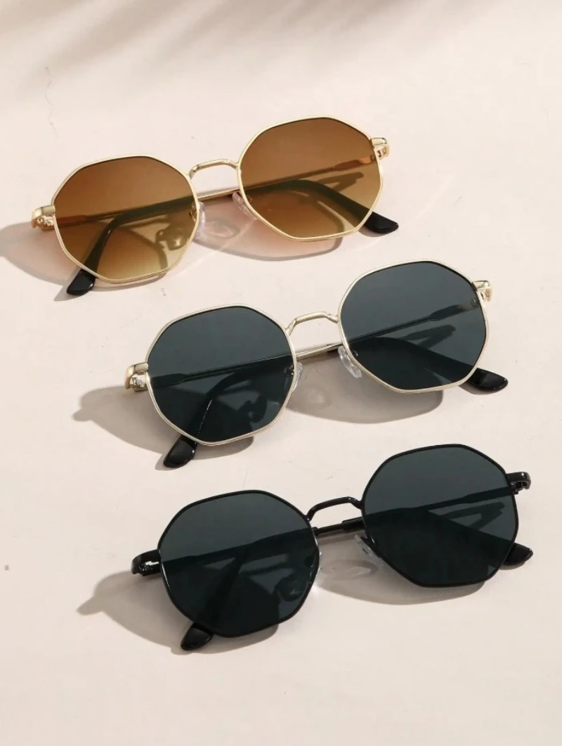 1/3 Pcs Metal Geometric-Round  - Men'S Accessories Glasses 리뷰 및 가격