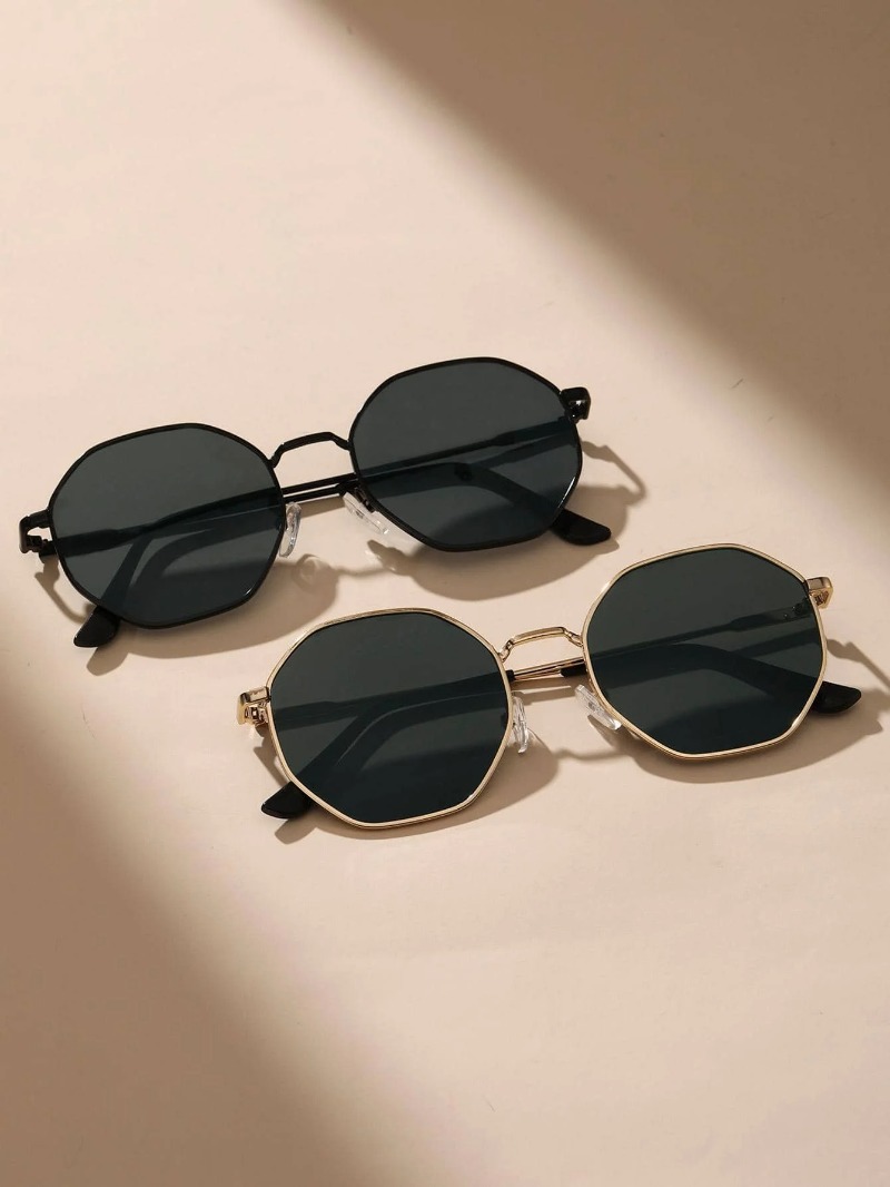 1/3 Pcs Metal Geometric-Round  - Men'S Accessories Glasses 리뷰 및 가격