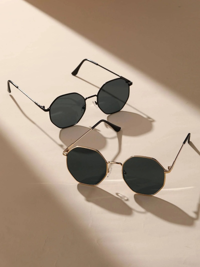 1/3 Pcs Metal Geometric-Round  - Men'S Accessories Glasses 리뷰 및 가격