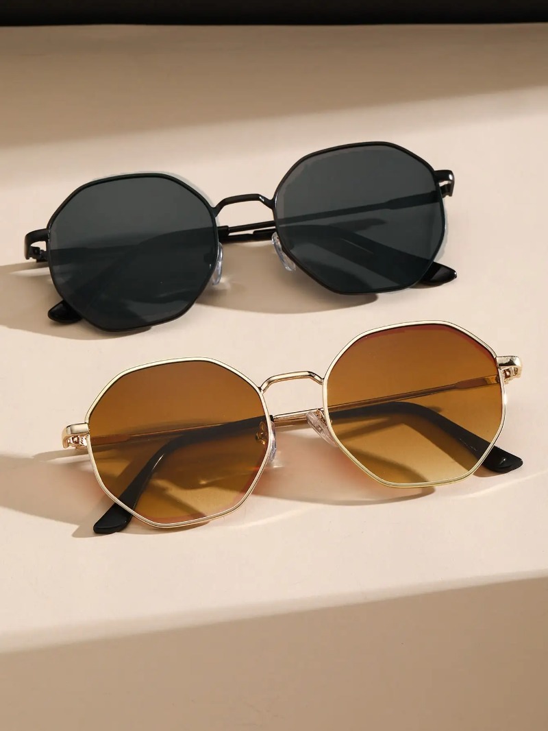 1/3 Pcs Metal Geometric-Round  - Men'S Accessories Glasses 리뷰 및 가격