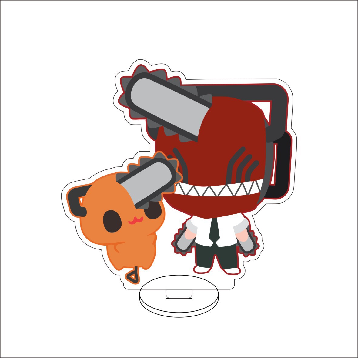10CM Anime Chainsaw Man Pochit - Men Accessories To Gift 리뷰 및 가격