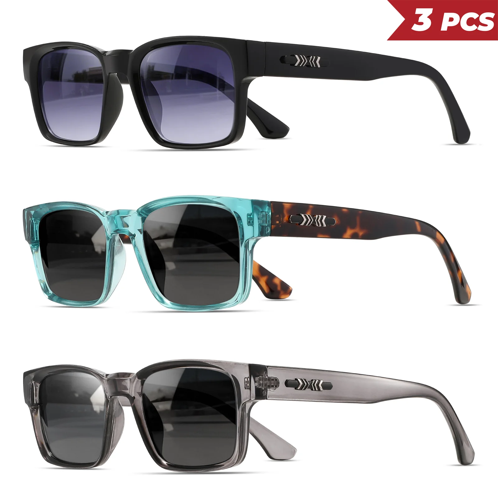 1/3PCS Oversize frame One-piec - Men'S Accessories Glasses 리뷰 및 가격