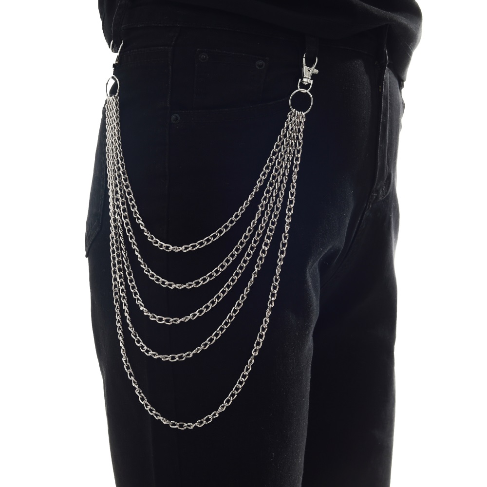 Punk Chain On The Jeans Pants  - Men Accessories Aesthetic 리뷰 및 가격