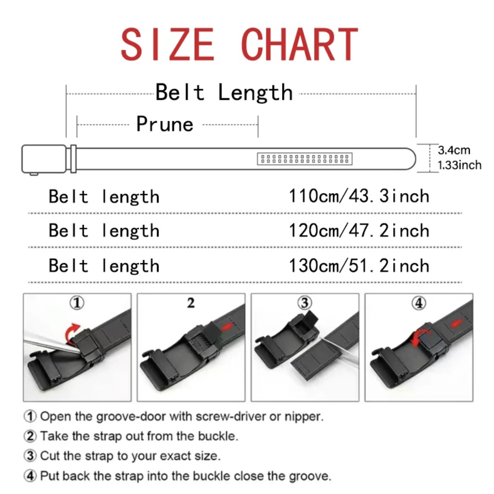 Men Luxury Belt 110cm 120cm 13 - Men Formal Wear With Jeans recensione e prezzo