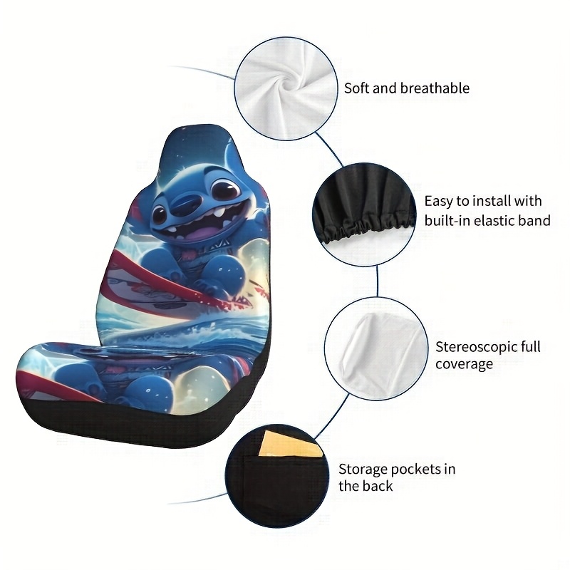 Stitch Pattern Design Car Seat - Men'S Accessories Vans 리뷰 및 가격