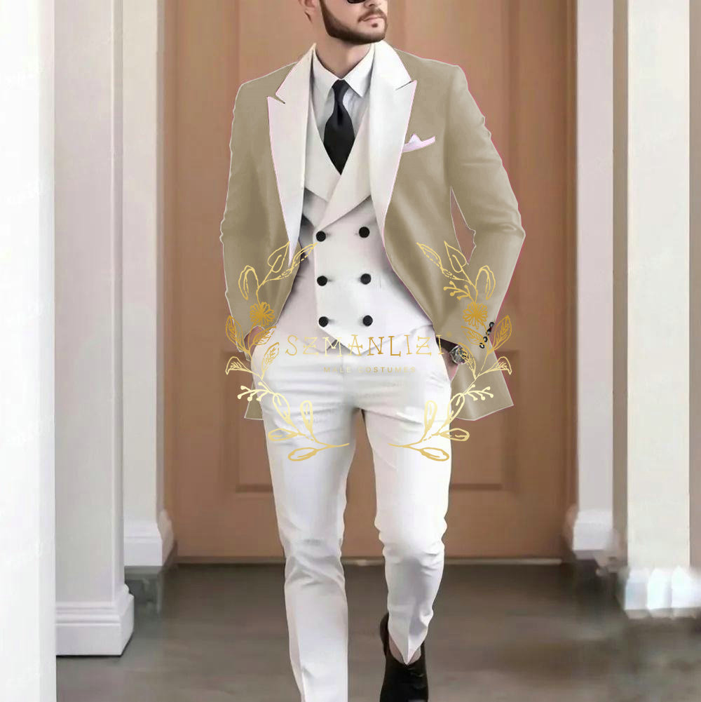 Elegant Burgundy 3-pieces Men' - Men Formal Wear Pants recensione e prezzo
