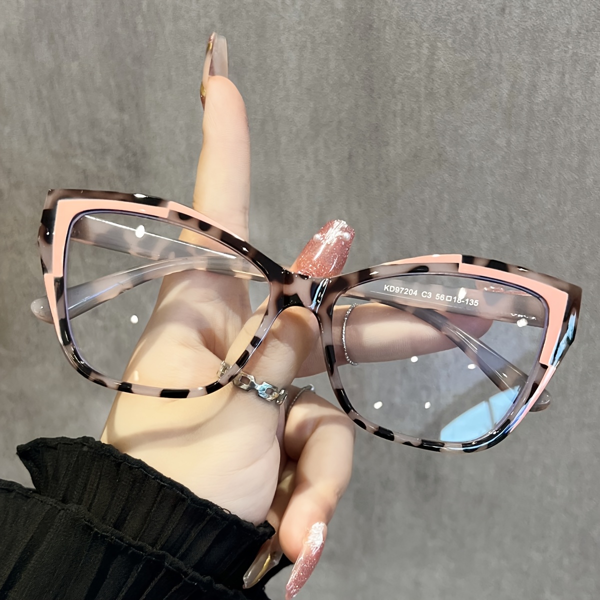 1PCS New Y2K Two-Tone Decorati - Men'S Accessories Glasses 리뷰 및 가격