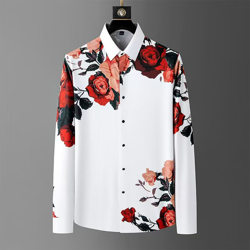 Luxury High Quality Mens Vinta - Men Formal Wear Shirts recensione e prezzo