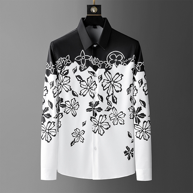 Luxury High Quality Mens Vinta - Men Formal Wear Shirts recensione e prezzo