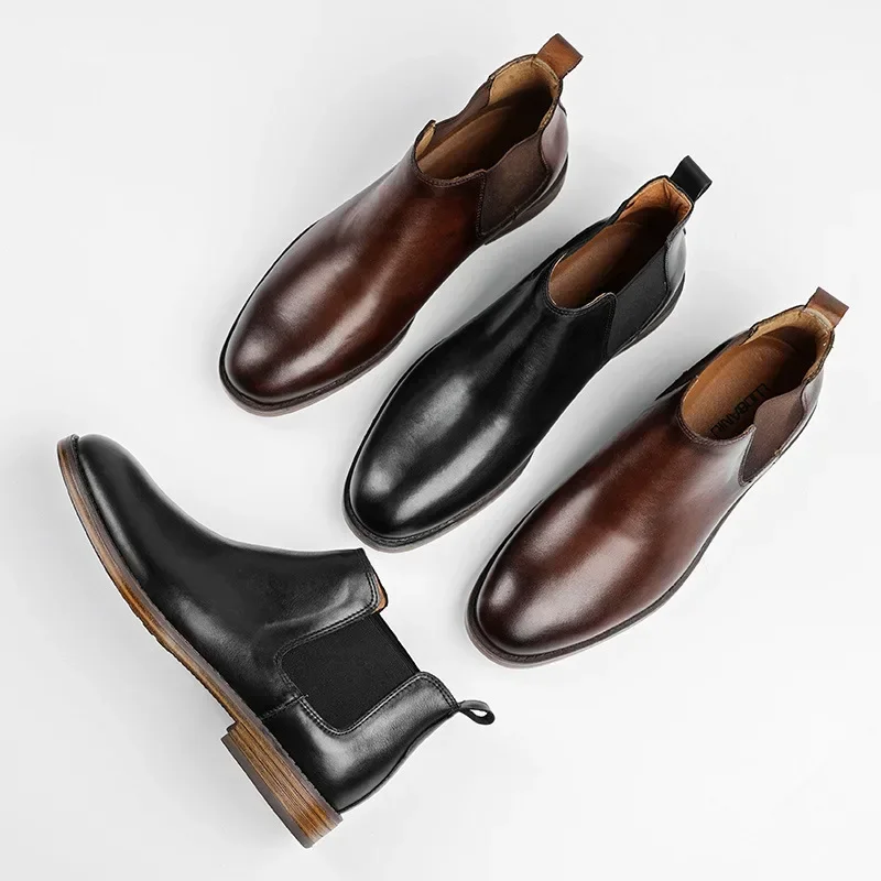 Men's Business Fashion Dress B - Men Formal Wear With Boots recensione e prezzo