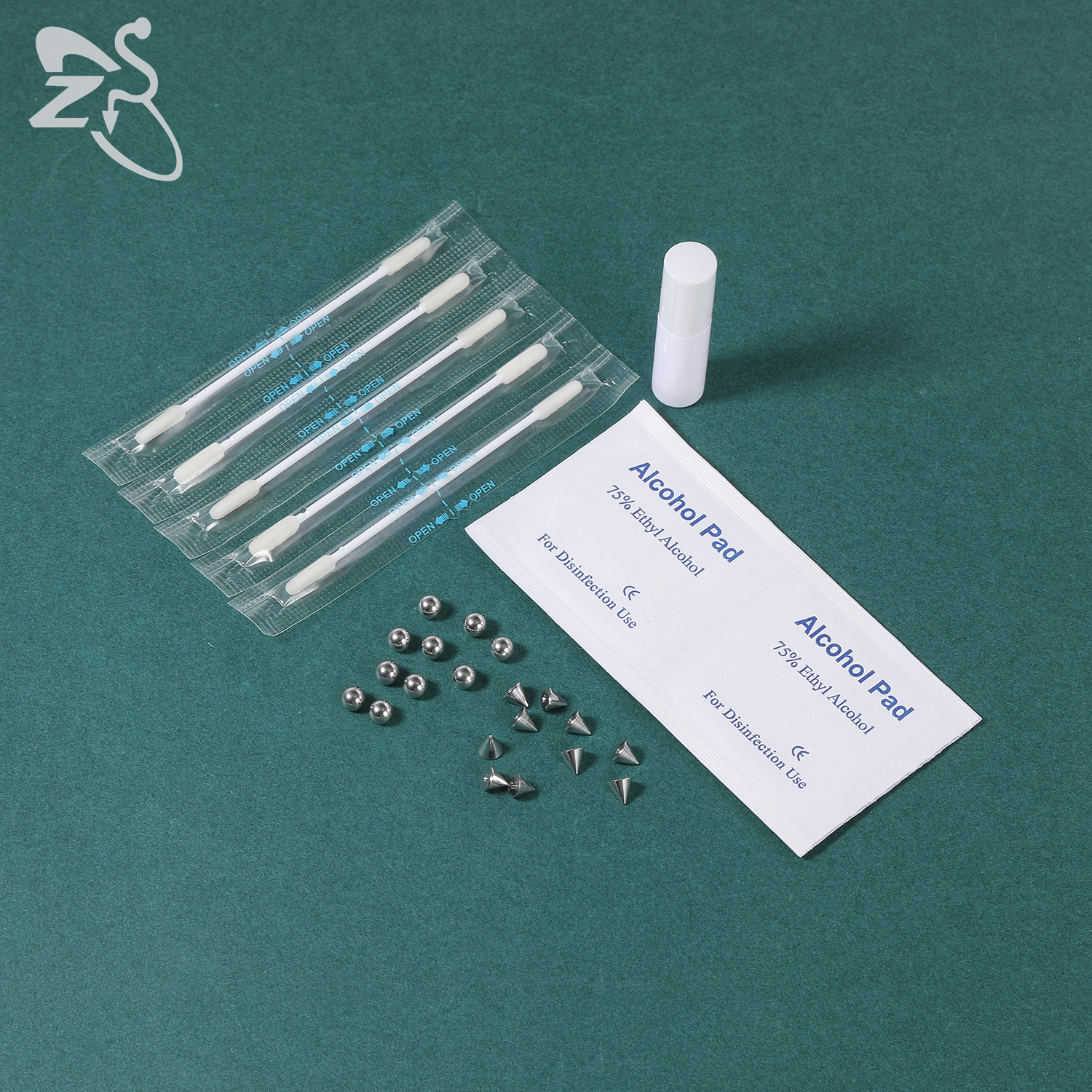 ZS 1 Set Fake Eyebrow Ring Men - Men Accessories Ring 리뷰 및 가격