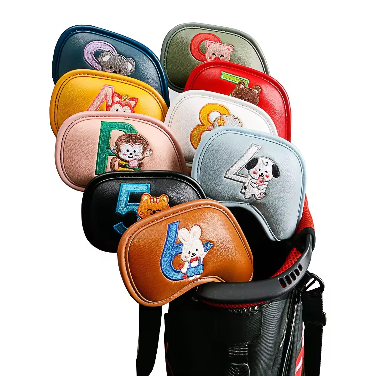 9Pcs Cute Cartoon Animal Golf  - Men Accessories For Gift 리뷰 및 가격