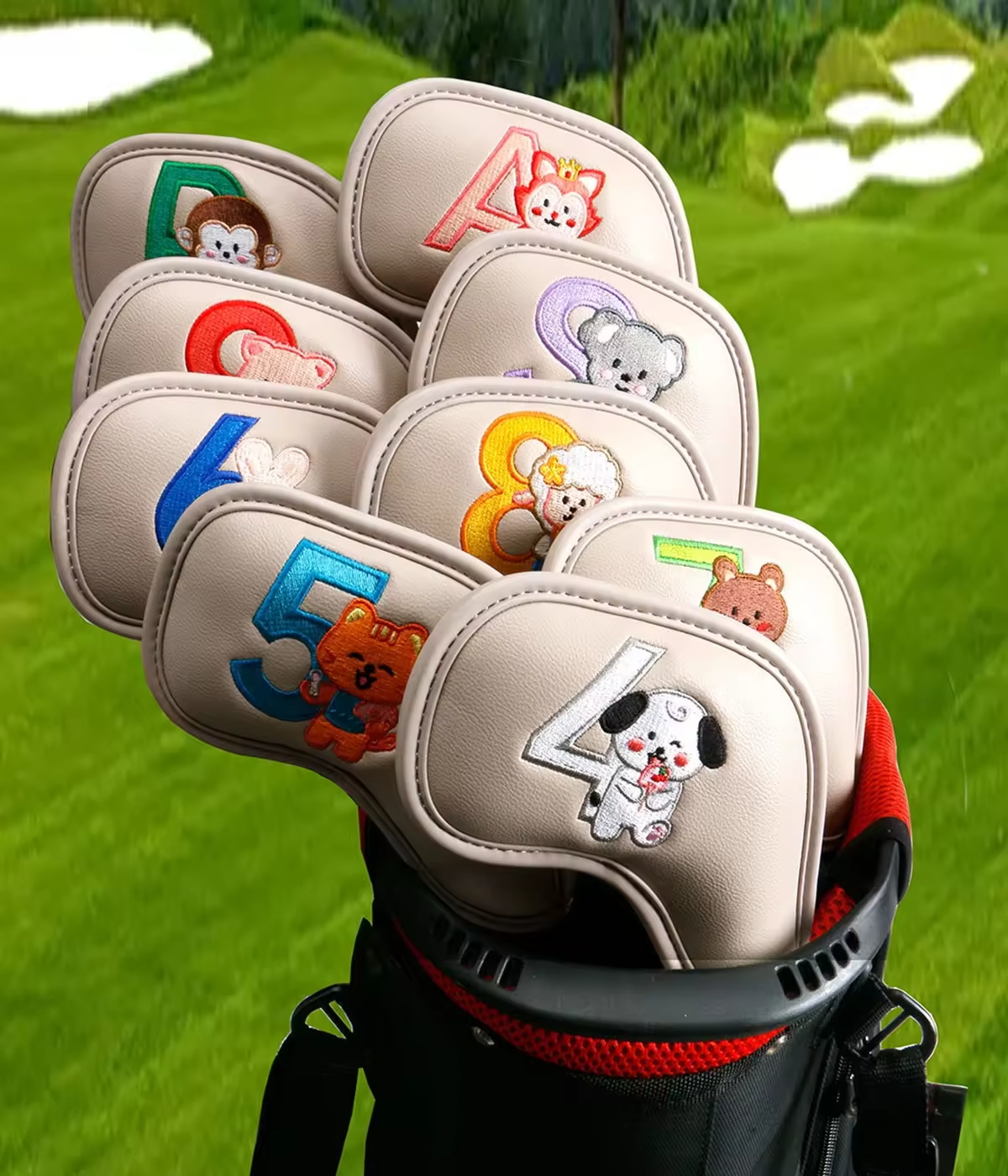 9Pcs Cute Cartoon Animal Golf  - Men Accessories For Gift 리뷰 및 가격