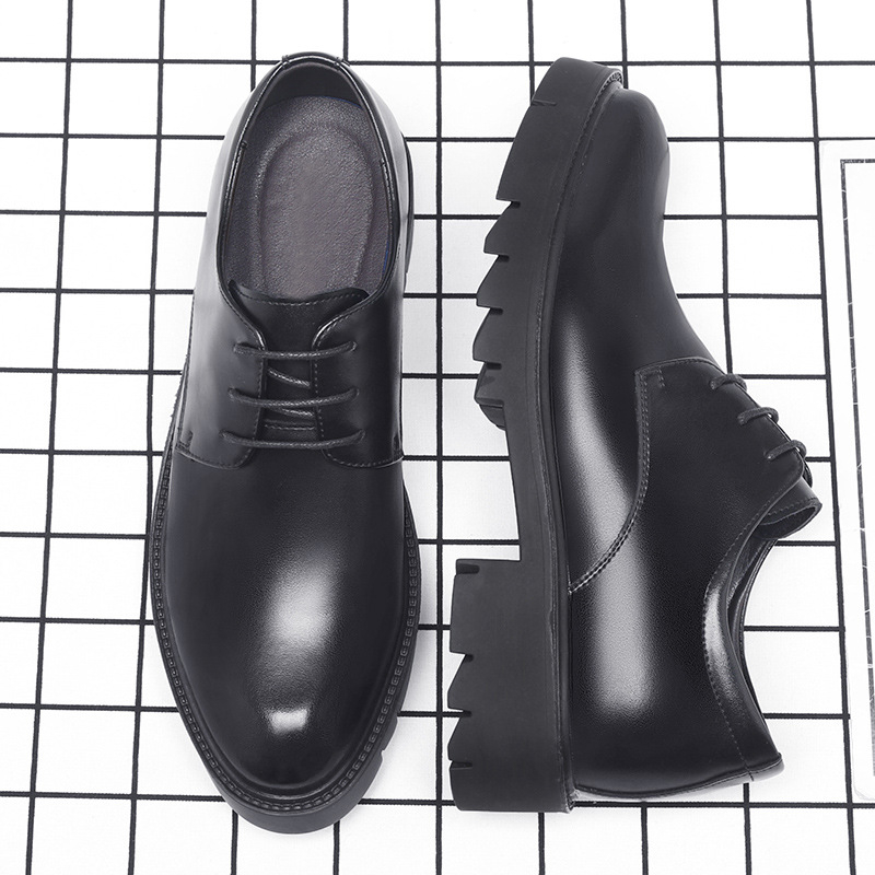 Mens Black Leather Lace Up Dre - Men'S Formal Office Wear Shoes recensione e prezzo