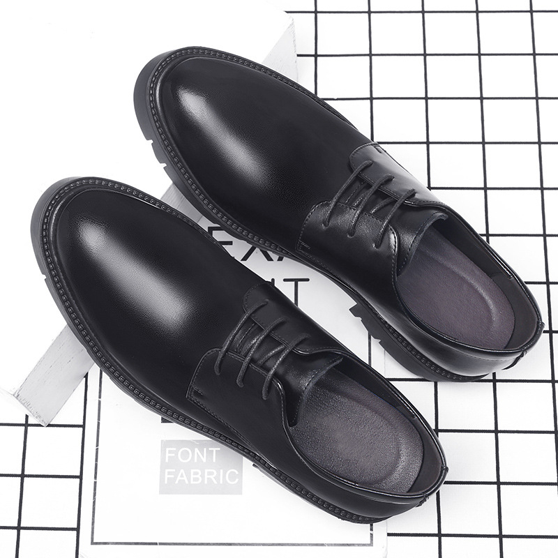 Mens Black Leather Lace Up Dre - Men'S Formal Office Wear Shoes recensione e prezzo